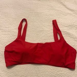 Red Aerie bikini top